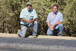 Robert Diedrich and his nephew Tod worry about the impact water shortages could have on their Fresno County farm as well as the farming communities around them.