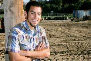 Fourth-generation farmer Brycen Ikeda recently joined the family business after graduating from Cal Poly, San Luis Obispo. 